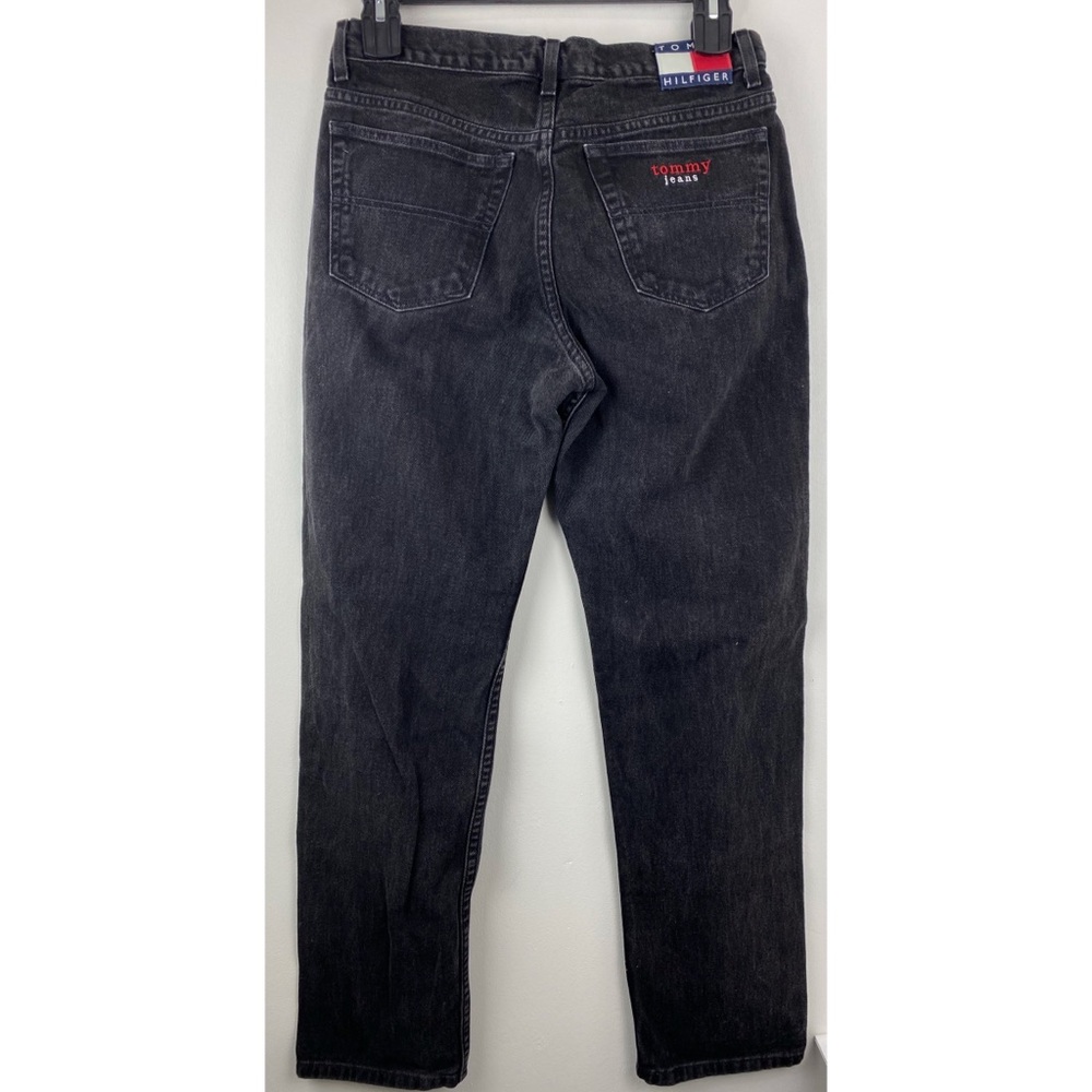 Vintage Tommy Hilfiger Jeans size 13 Juniors Women’s Black Denim High Rise Jeans